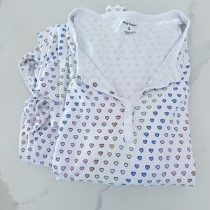 Women’s Disco Heart Roller Rabbit pj set